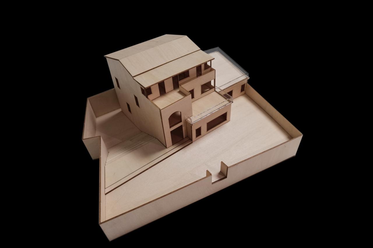 BIM建筑|环湖公路边的度假餐吧 / 平介设计 BIM建筑|环湖公路边的度假餐吧 / 平介设计