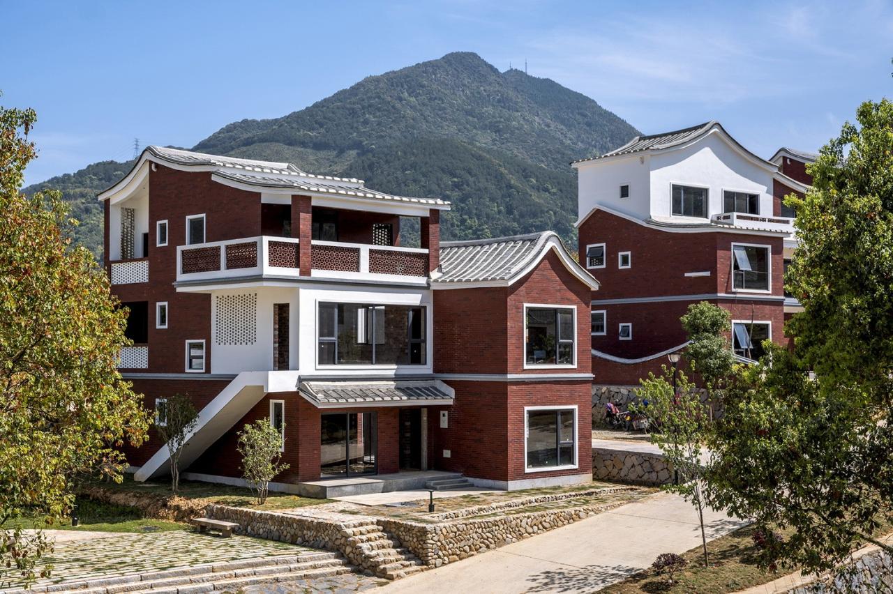 BIM建筑|探索乡居营造的新模式:永春县新时代农村社区 / 三文建筑 BIM建筑|探索乡居营造的新模式:永春县新时代农村社区 / 三文建筑