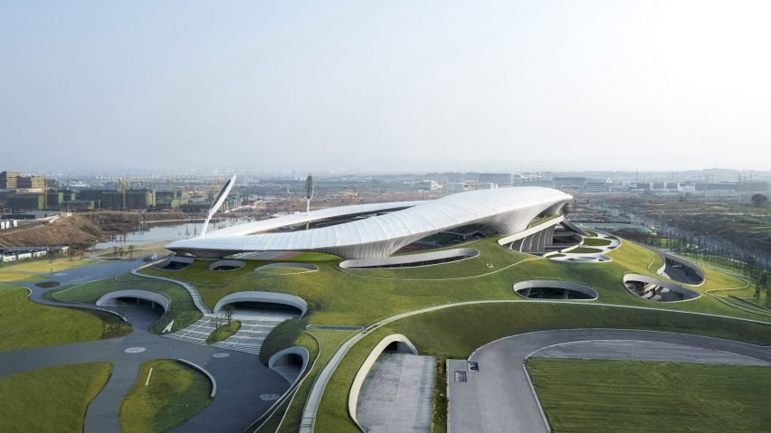 BIM建筑|MAD设计的衢州体育场建成 BIM建筑|MAD设计的衢州体育场建成