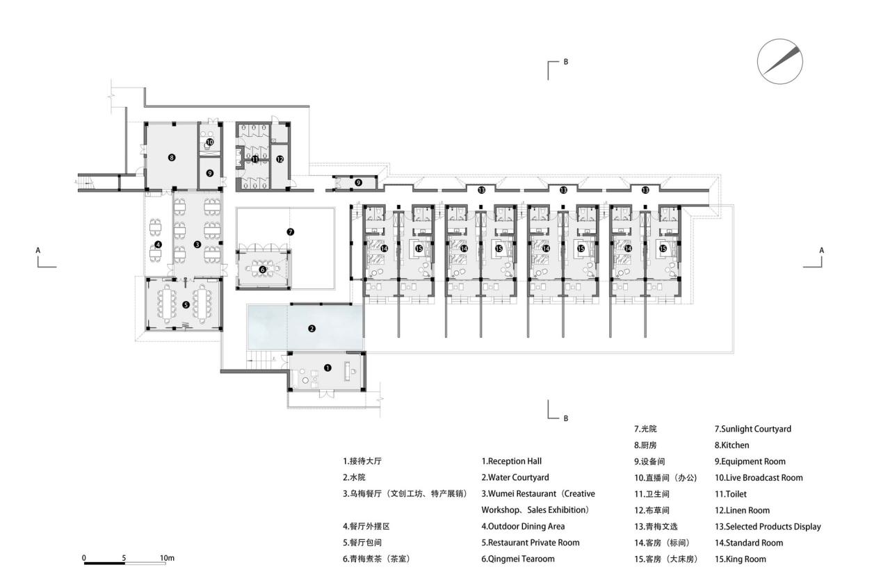 BIM建筑|梅宿之言 / 小隐建筑事务所 BIM建筑|梅宿之言 / 小隐建筑事务所
