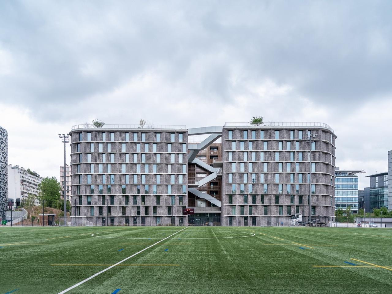 BIM建筑|法国巴黎国际大学城中国学舍 / 非常建筑 + CAAU BIM建筑|法国巴黎国际大学城中国学舍 / 非常建筑 + CAAU