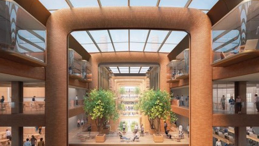 BIM建筑|苹果公司在巴特西电站设计办公室 BIM建筑|苹果公司在巴特西电站设计办公室