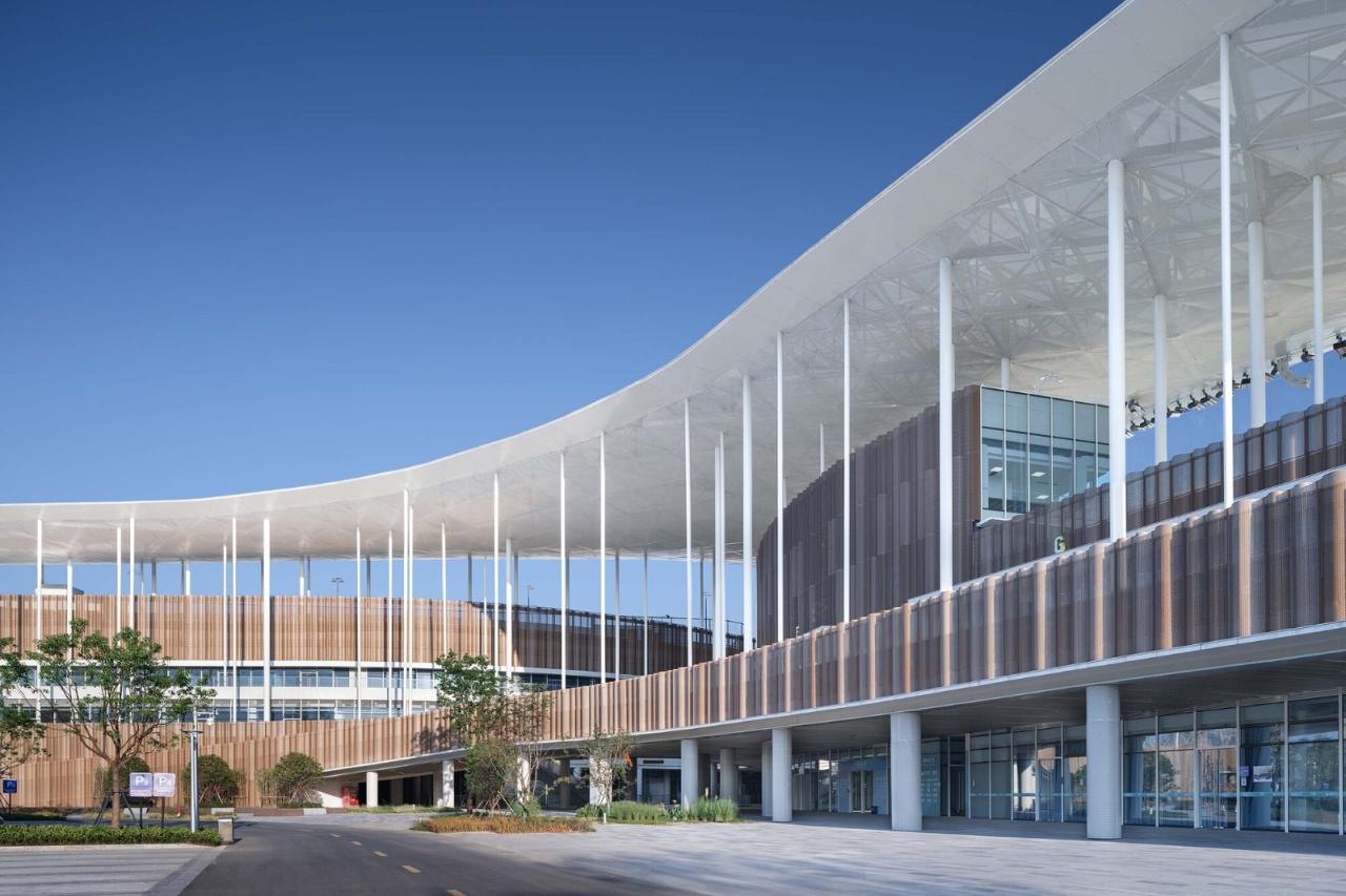 BIM建筑|杭州亚运会棒垒球体育文化中心 / 浙大院-建筑四院 BIM建筑|杭州亚运会棒垒球体育文化中心 / 浙大院-建筑四院
