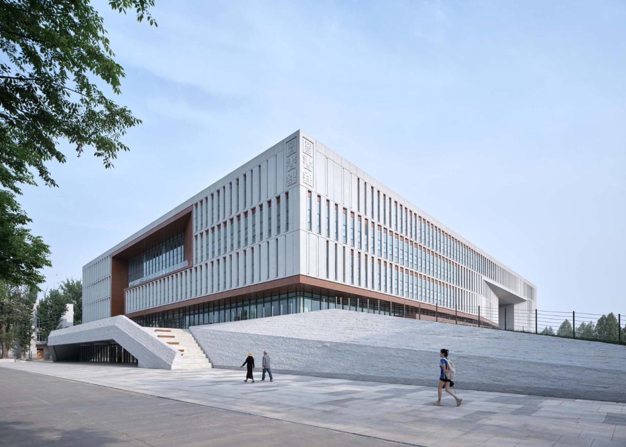 BIM建筑|西北农林科技大学北校区图书馆 / 华南理工大学建筑设计研究院 陶郅工作室 BIM建筑|西北农林科技大学北校区图书馆 / 华南理工大学建筑设计研究院 陶郅工作室