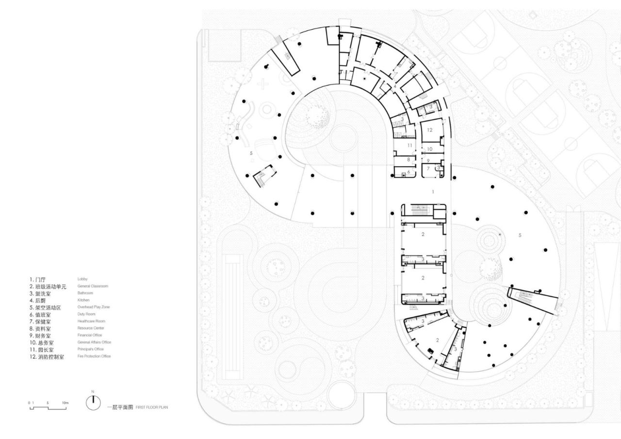 BIM建筑|海口江东寰岛实验学校 / 迹·建筑事务所 BIM建筑|海口江东寰岛实验学校 / 迹·建筑事务所