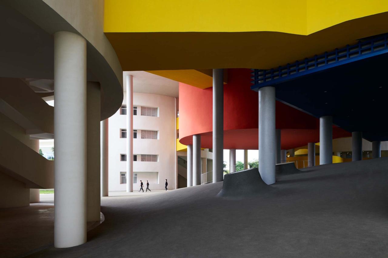 BIM建筑|海口江东寰岛实验学校 / 迹·建筑事务所 BIM建筑|海口江东寰岛实验学校 / 迹·建筑事务所