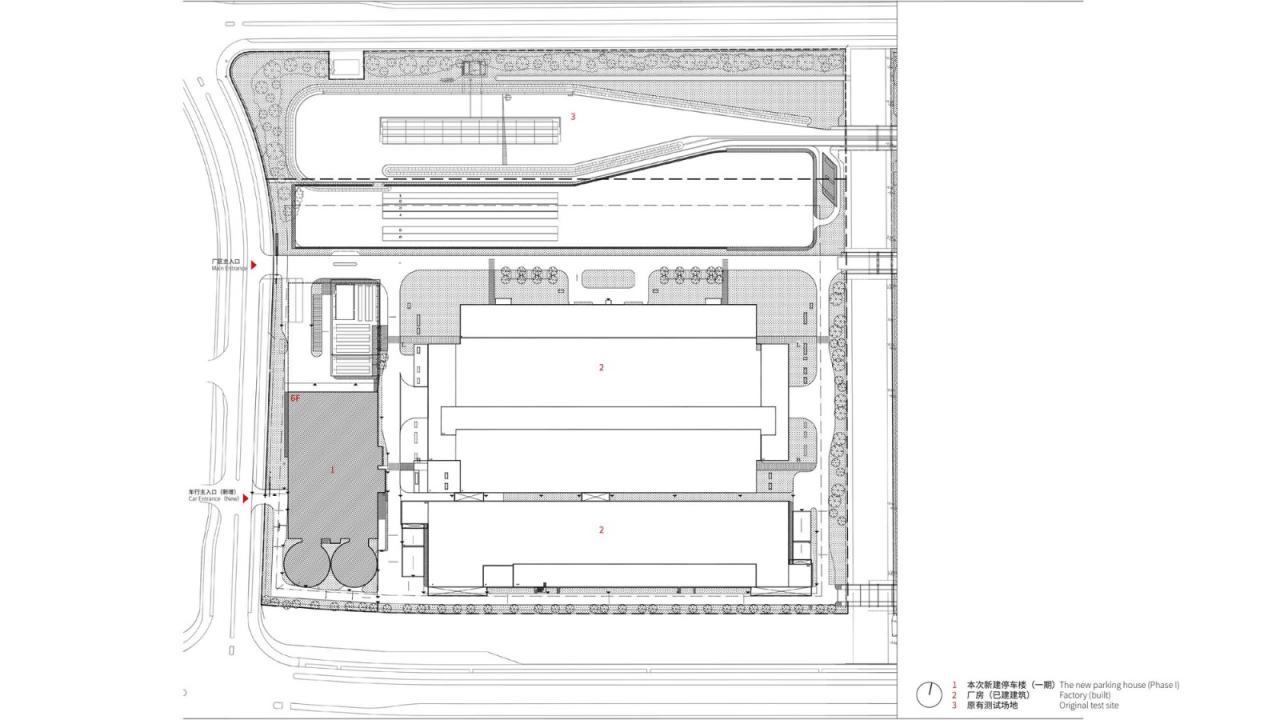 BIM建筑|三区博世汽车部件项目S215停车楼(一期 )/ 中衡设计集团 BIM建筑|三区博世汽车部件项目S215停车楼(一期 )/ 中衡设计集团