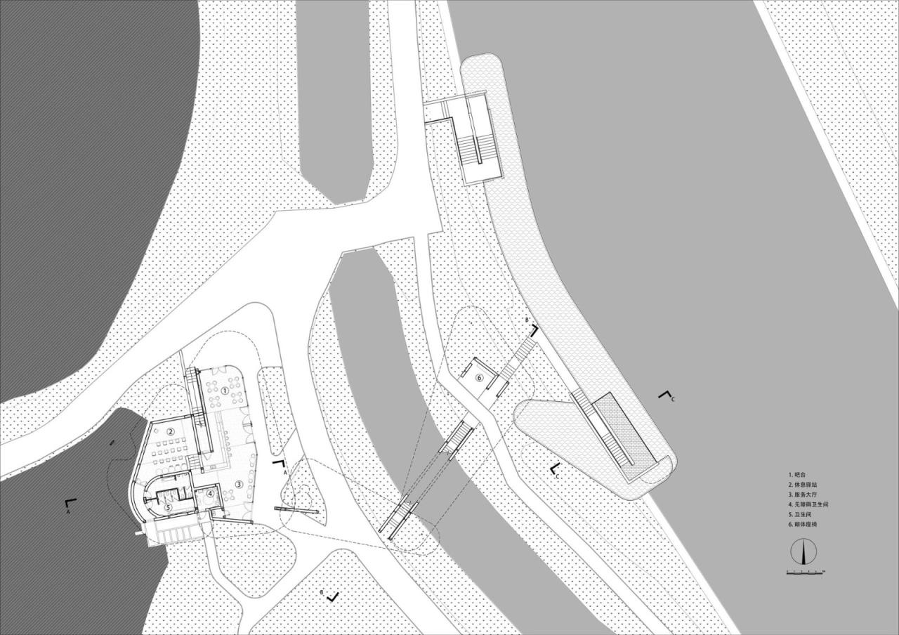 BIM建筑|深圳市南山区环西丽湖绿道(一期)二级驿站及周边景观设计 / 原作设计工作室 BIM建筑|深圳市南山区环西丽湖绿道(一期)二级驿站及周边景观设计 / 原作设计工作室