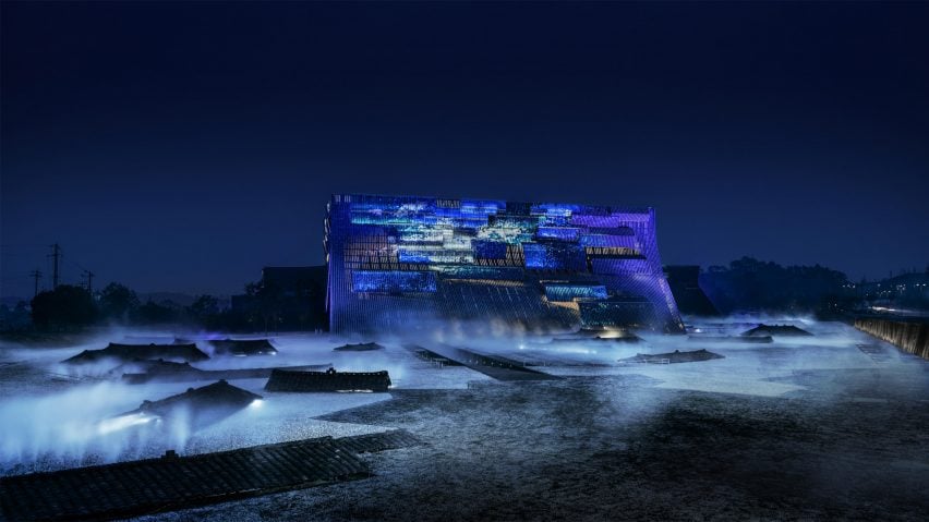 BIM建筑|洛西特照明在峨眉山设计拟真式灯光剧场 BIM建筑|洛西特照明在峨眉山设计拟真式灯光剧场