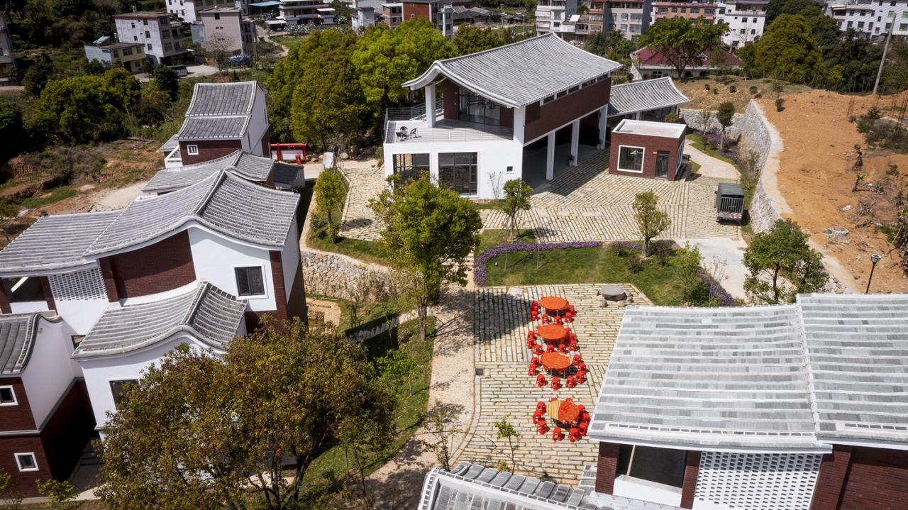 BIM建筑|探索乡居营造的新模式:永春县新时代农村社区 / 三文建筑 BIM建筑|探索乡居营造的新模式:永春县新时代农村社区 / 三文建筑