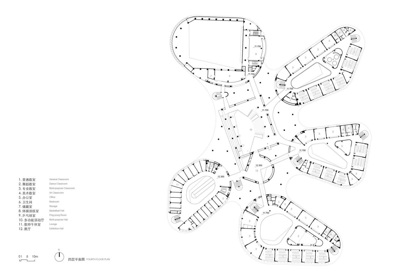 BIM建筑|海口江东寰岛实验学校 / 迹·建筑事务所 BIM建筑|海口江东寰岛实验学校 / 迹·建筑事务所