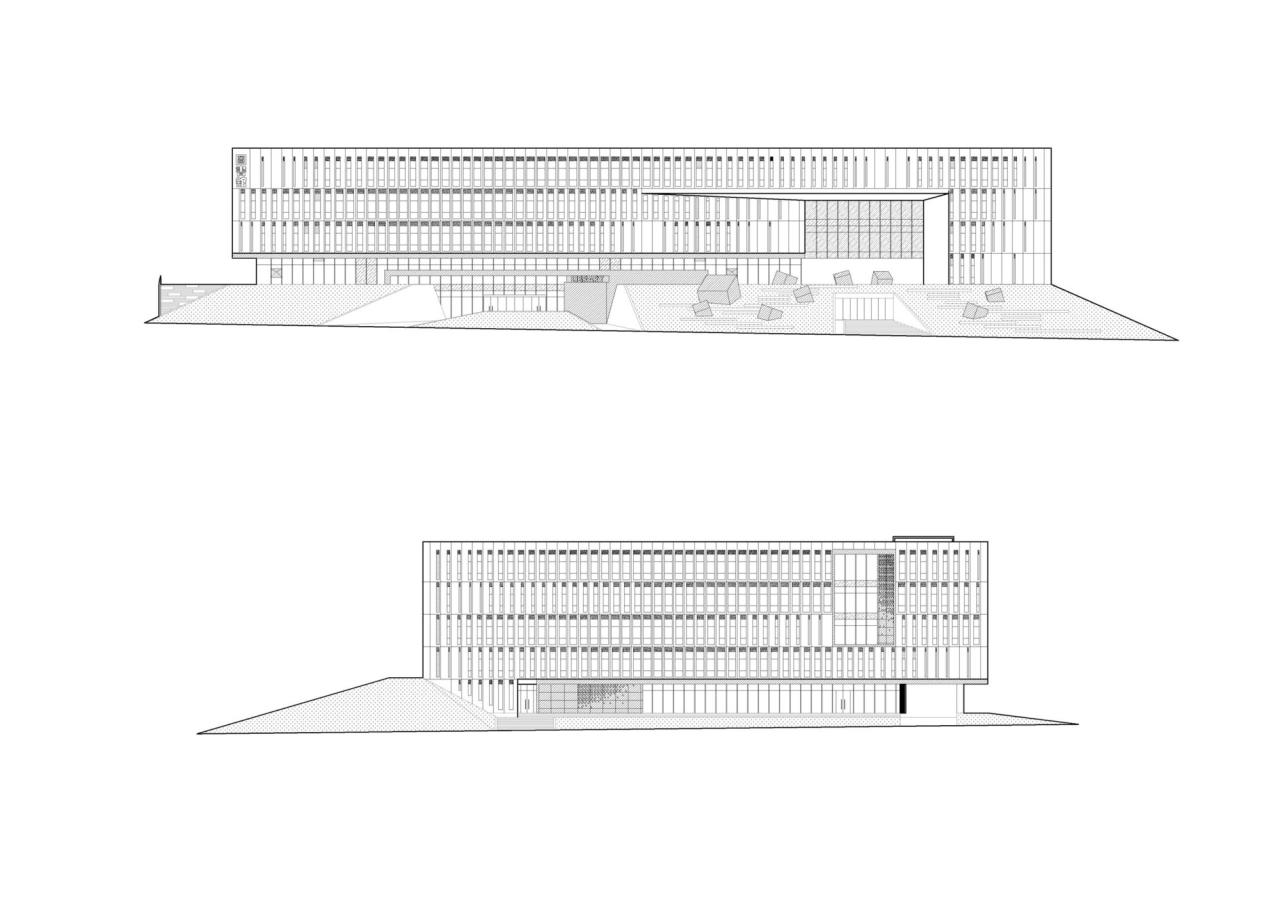 BIM建筑|西北农林科技大学北校区图书馆 / 华南理工大学建筑设计研究院 陶郅工作室 BIM建筑|西北农林科技大学北校区图书馆 / 华南理工大学建筑设计研究院 陶郅工作室