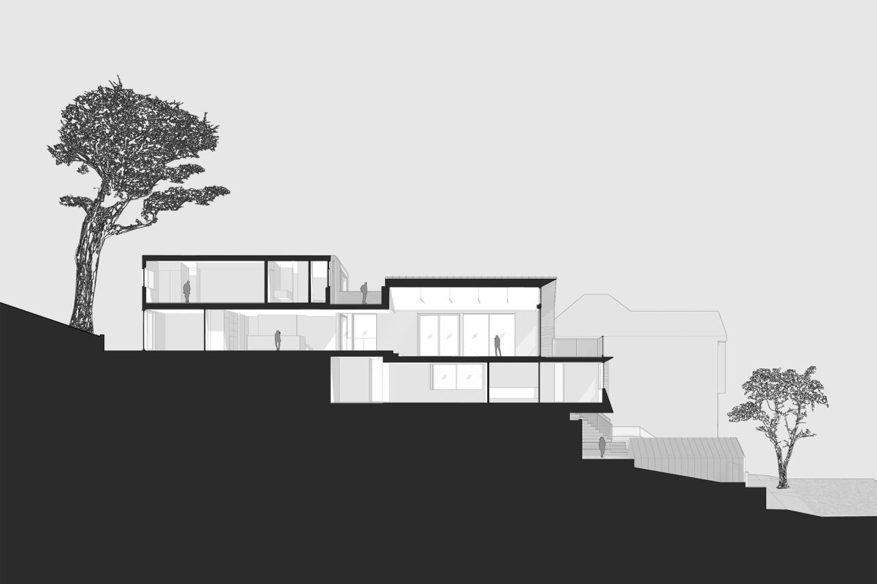 BIM建筑|多洛雷斯高地住宅 / jones | haydu BIM建筑|多洛雷斯高地住宅 / jones | haydu
