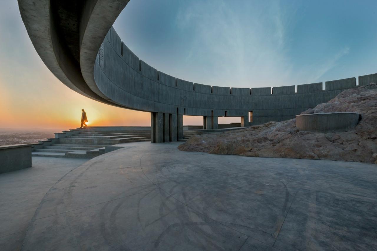 BIM建筑|Smritivan地震纪念碑 / Vastushilpa Sangath BIM建筑|Smritivan地震纪念碑 / Vastushilpa Sangath