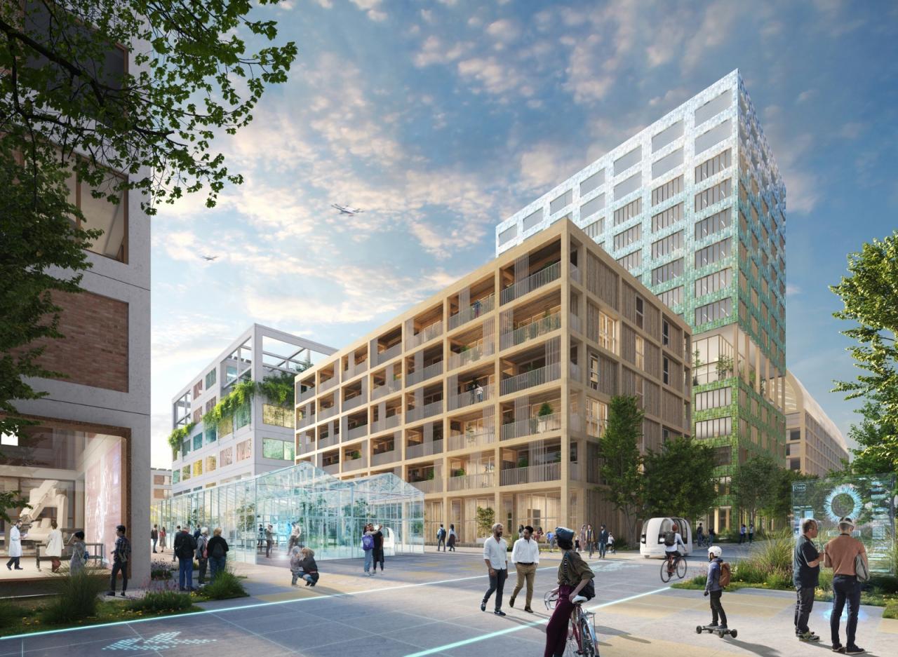 BIM建筑|德国海尔布隆人工智能园区创新园区 / MVRDV BIM建筑|德国海尔布隆人工智能园区创新园区 / MVRDV