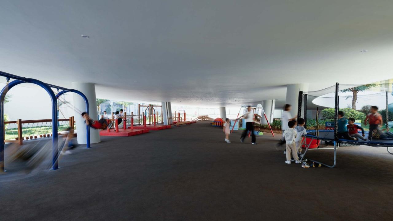 BIM建筑|海口江东寰岛实验学校 / 迹·建筑事务所 BIM建筑|海口江东寰岛实验学校 / 迹·建筑事务所