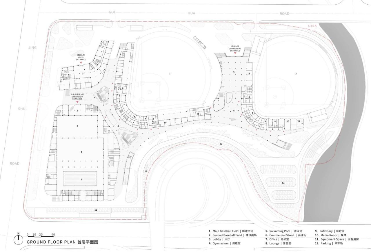 BIM建筑|杭州亚运会棒垒球体育文化中心 / 浙大院-建筑四院 BIM建筑|杭州亚运会棒垒球体育文化中心 / 浙大院-建筑四院
