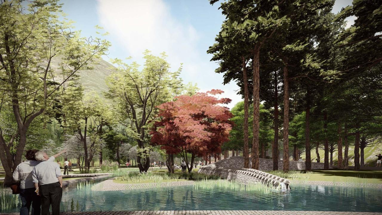 BIM建筑|九寨沟景区沟口立体式游客服务中心 / 清华大学建筑设计研究院 BIM建筑|九寨沟景区沟口立体式游客服务中心 / 清华大学建筑设计研究院
