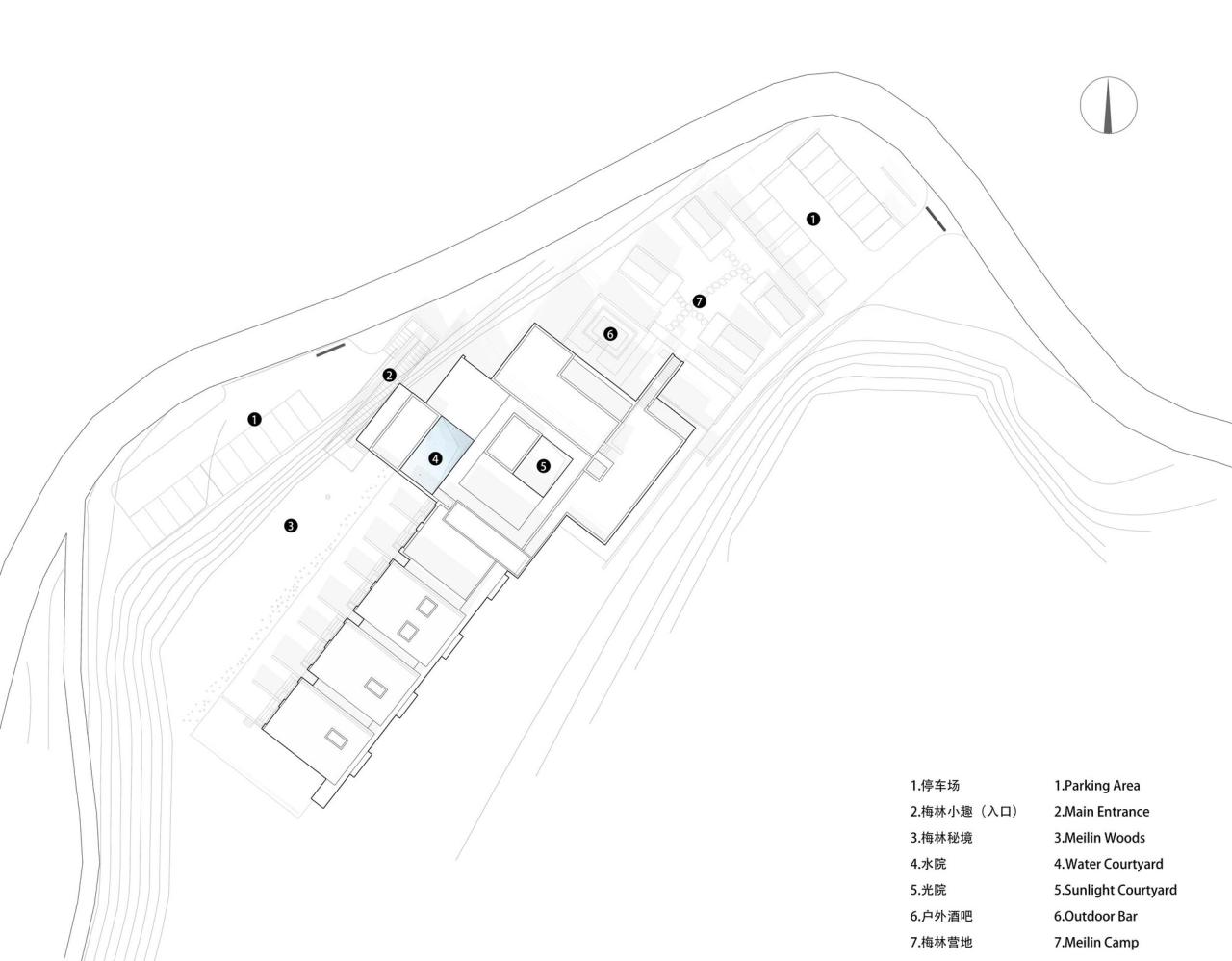 BIM建筑|梅宿之言 / 小隐建筑事务所 BIM建筑|梅宿之言 / 小隐建筑事务所