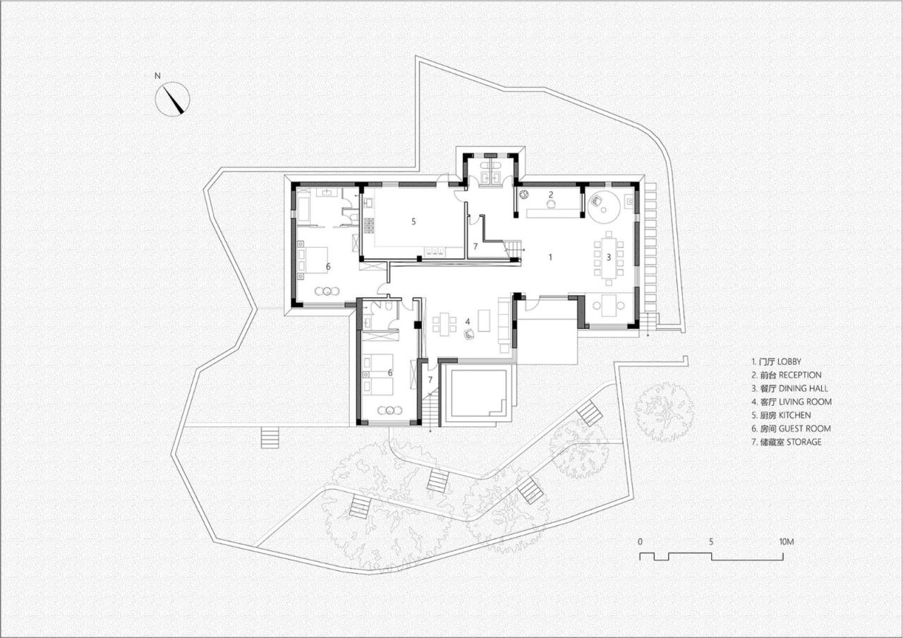 BIM建筑|雪山下的碉房-西藏嘎玛溪卡民宿 / hyperSity Architects BIM建筑|雪山下的碉房-西藏嘎玛溪卡民宿 / hyperSity Architects