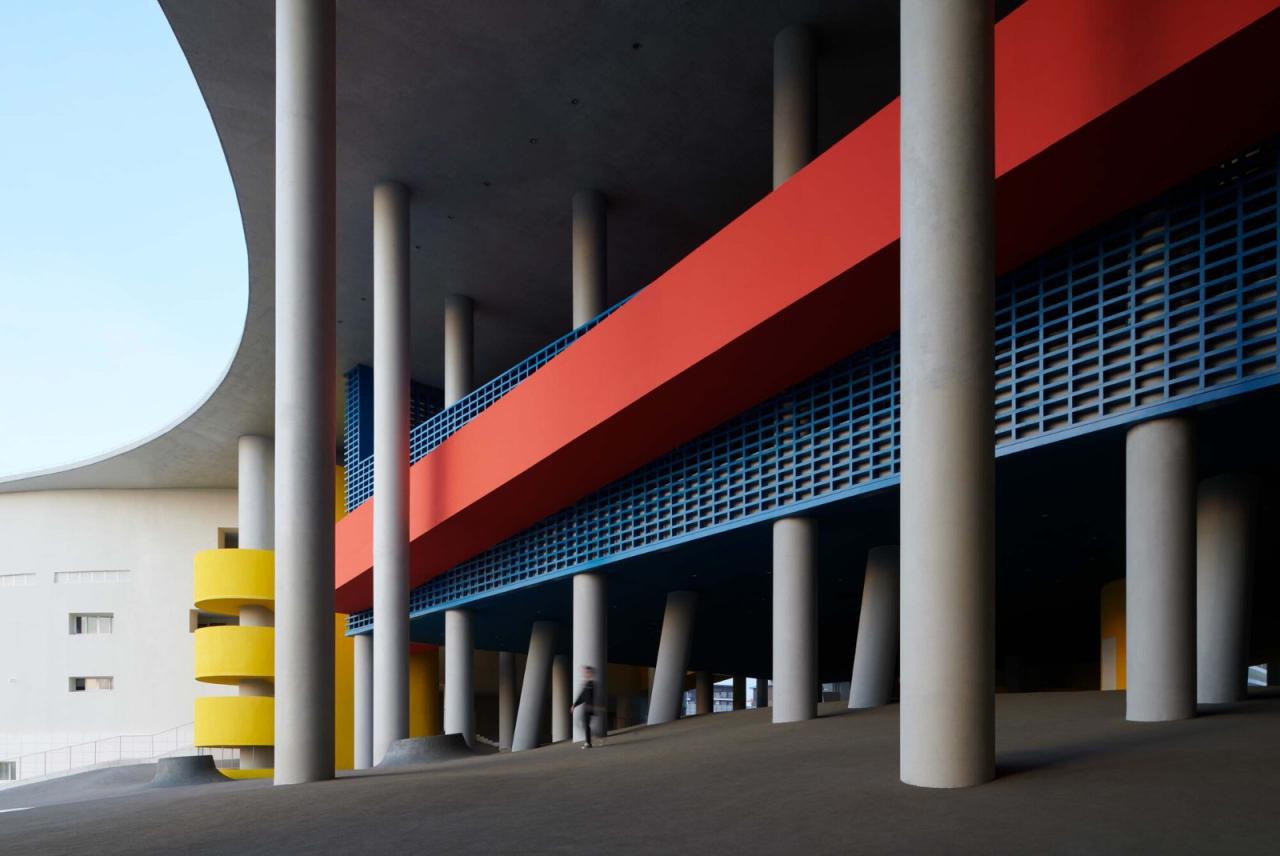 BIM建筑|海口江东寰岛实验学校 / 迹·建筑事务所 BIM建筑|海口江东寰岛实验学校 / 迹·建筑事务所