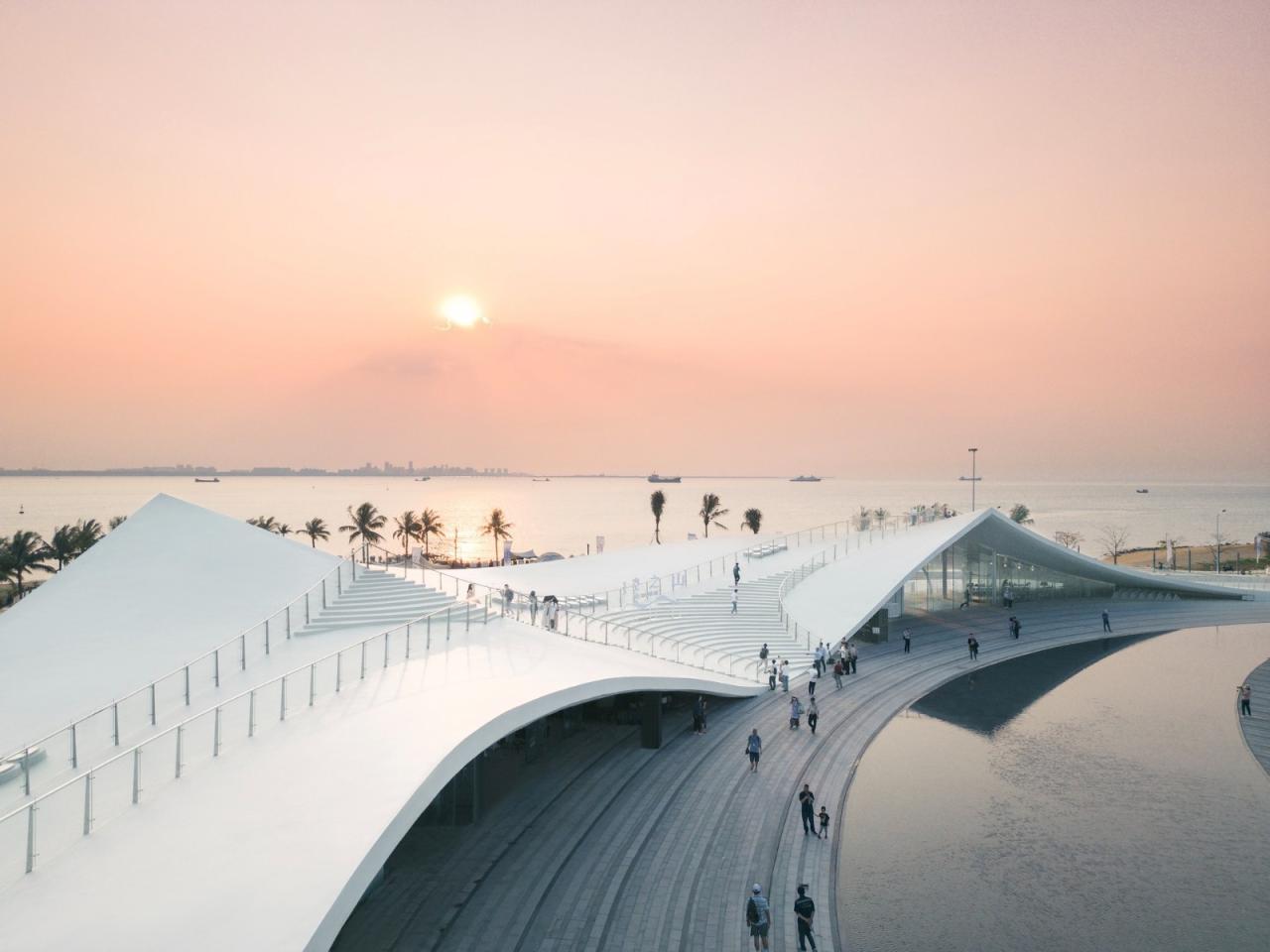 BIM建筑|天空之山,海口湾6号海滨驿站 / 藤本壮介建筑事务所 BIM建筑|天空之山,海口湾6号海滨驿站 / 藤本壮介建筑事务所