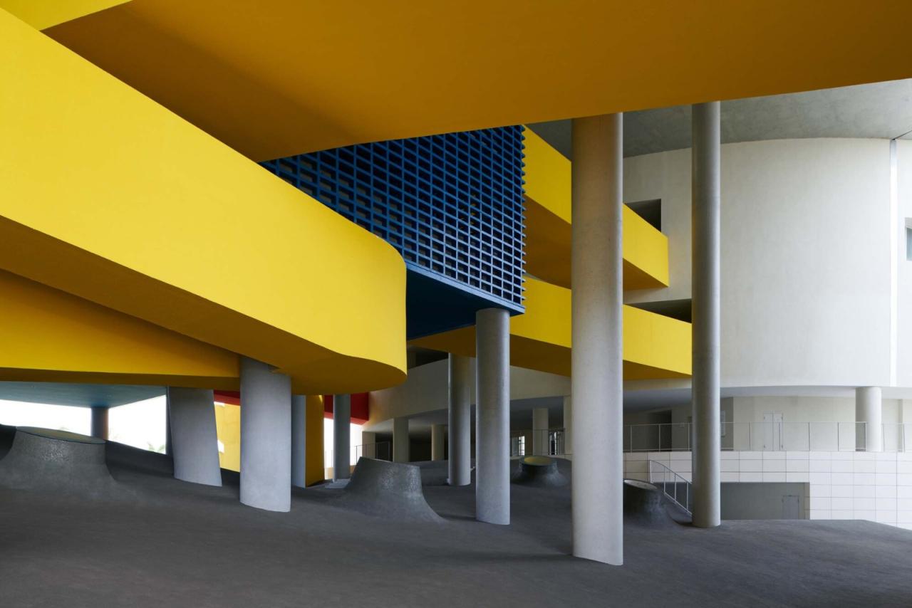 BIM建筑|海口江东寰岛实验学校 / 迹·建筑事务所 BIM建筑|海口江东寰岛实验学校 / 迹·建筑事务所