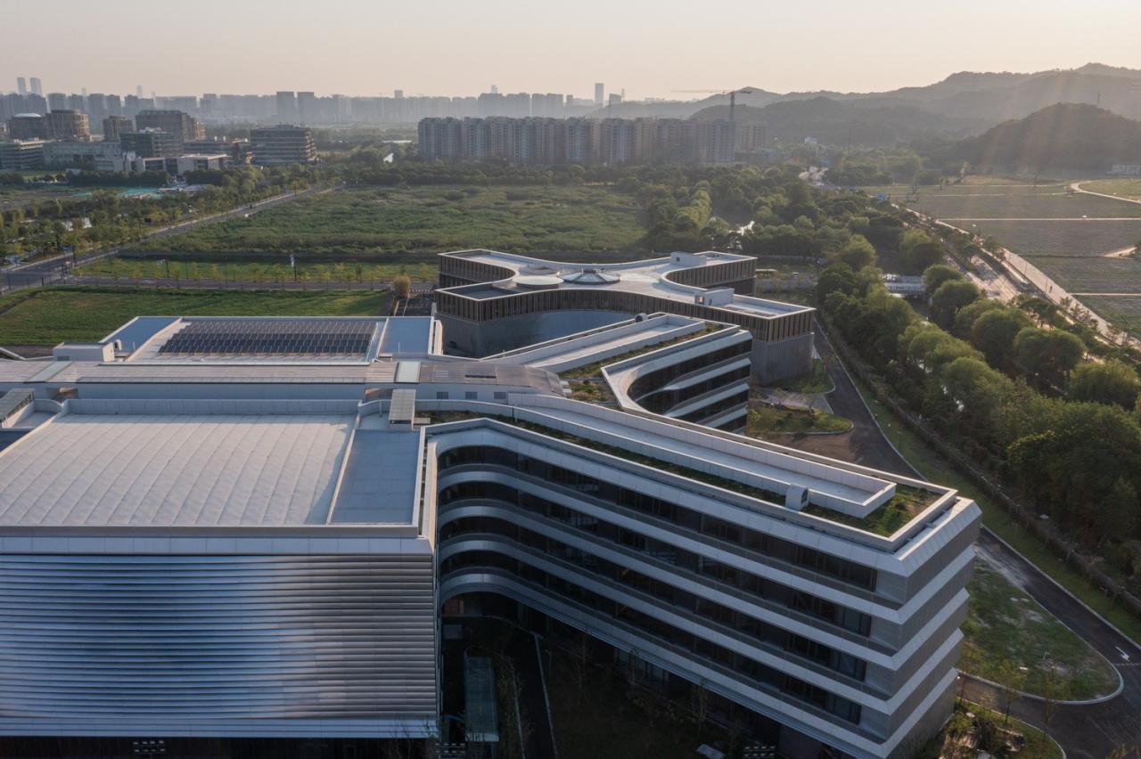 BIM建筑|Education Hub:HIS杭州国际学校 / 朱培栋-line+建筑事务所、gad BIM建筑|Education Hub:HIS杭州国际学校 / 朱培栋-line+建筑事务所、gad