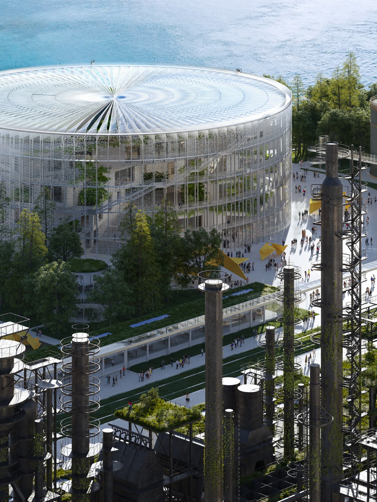 BIM建筑|大运河未来艺术科技中心 / MVRDV BIM建筑|大运河未来艺术科技中心 / MVRDV