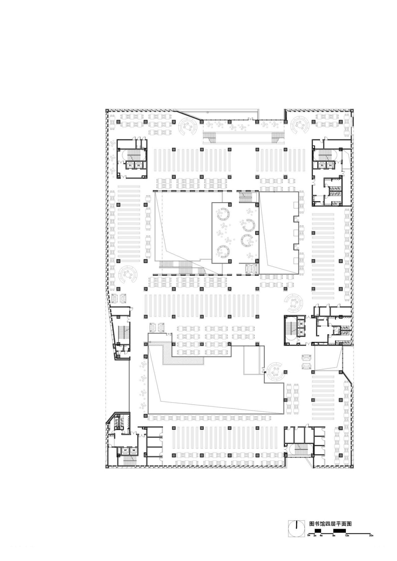 BIM建筑|西北农林科技大学北校区图书馆 / 华南理工大学建筑设计研究院 陶郅工作室 BIM建筑|西北农林科技大学北校区图书馆 / 华南理工大学建筑设计研究院 陶郅工作室