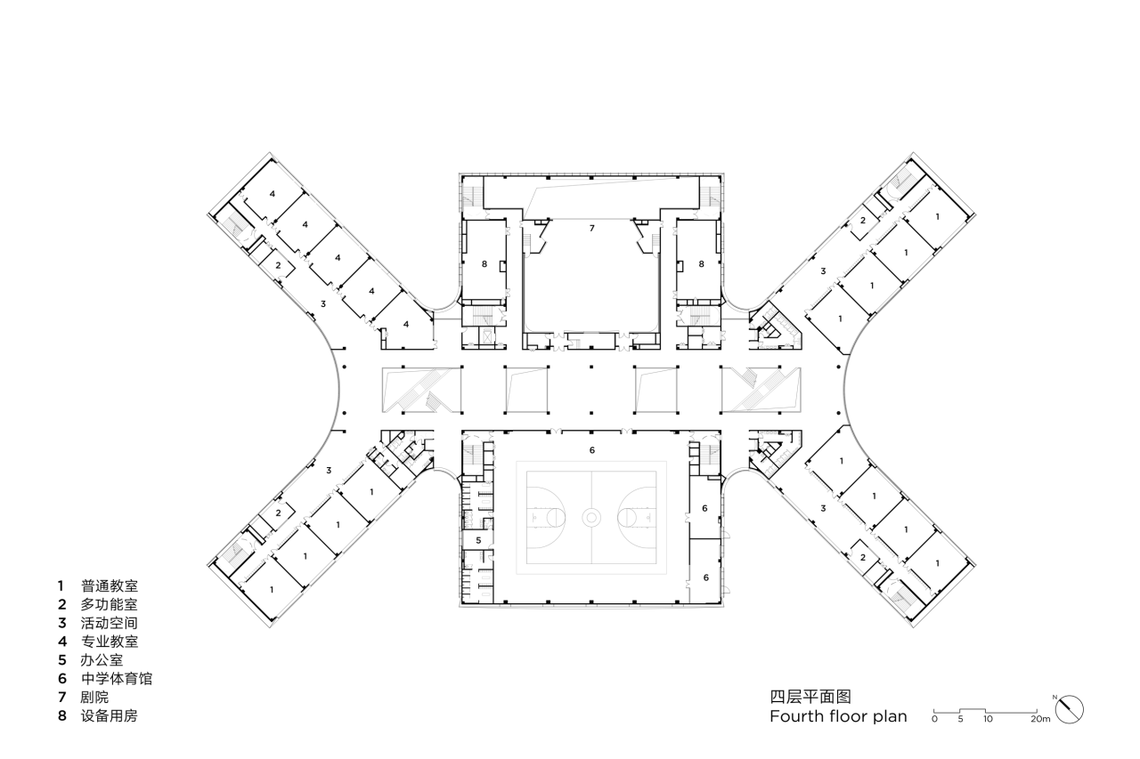 BIM建筑|Education Hub:HIS杭州国际学校 / 朱培栋-line+建筑事务所、gad BIM建筑|Education Hub:HIS杭州国际学校 / 朱培栋-line+建筑事务所、gad