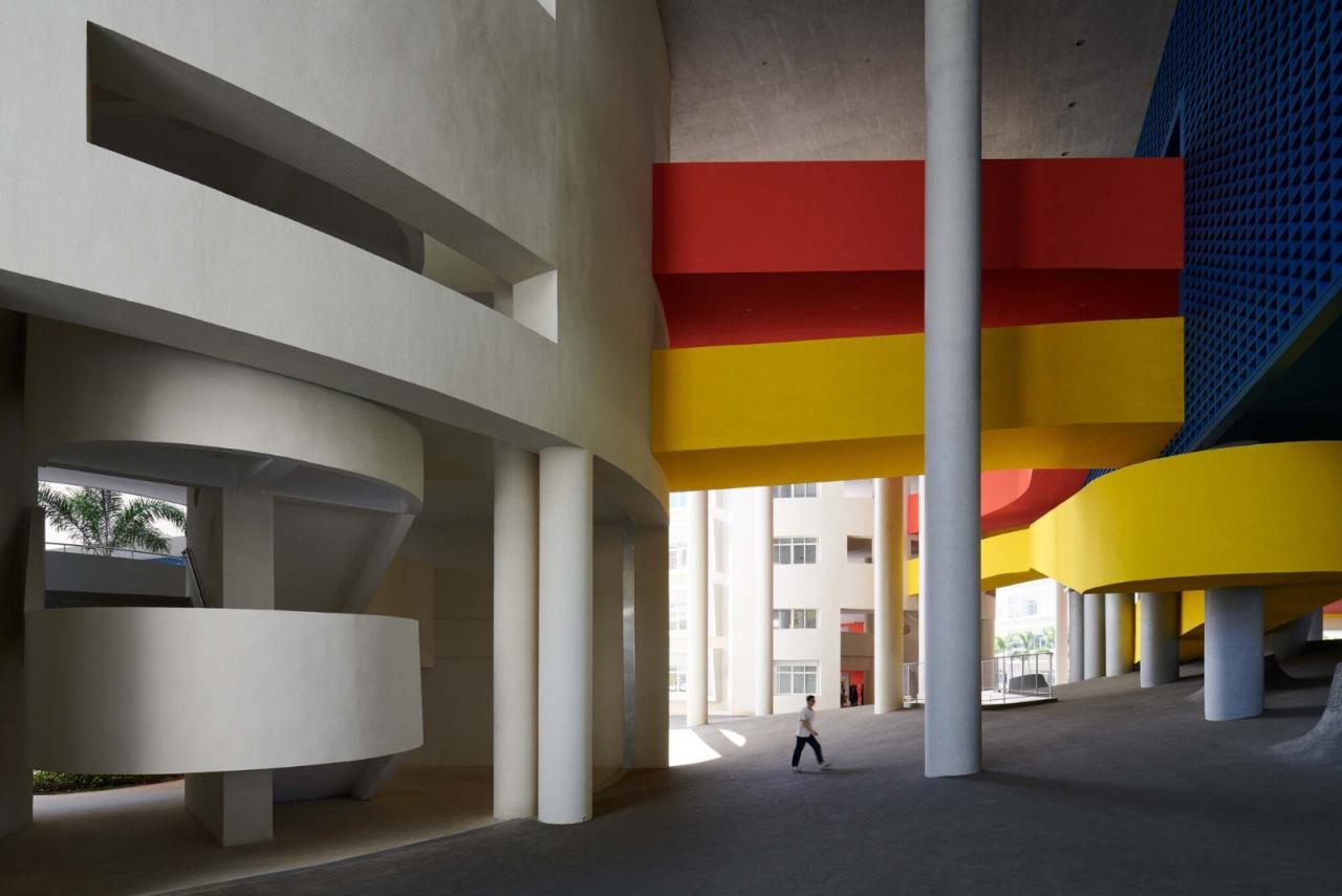 BIM建筑|海口江东寰岛实验学校 / 迹·建筑事务所 BIM建筑|海口江东寰岛实验学校 / 迹·建筑事务所