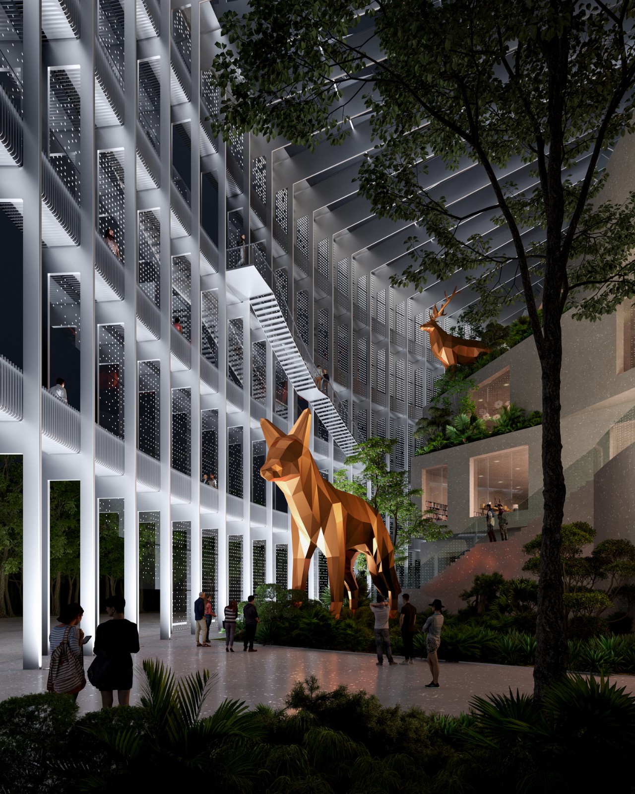 BIM建筑|大运河未来艺术科技中心 / MVRDV BIM建筑|大运河未来艺术科技中心 / MVRDV