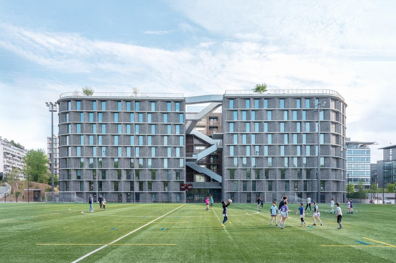 BIM建筑|法国巴黎国际大学城中国学舍 / 非常建筑 + CAAU BIM建筑|法国巴黎国际大学城中国学舍 / 非常建筑 + CAAU