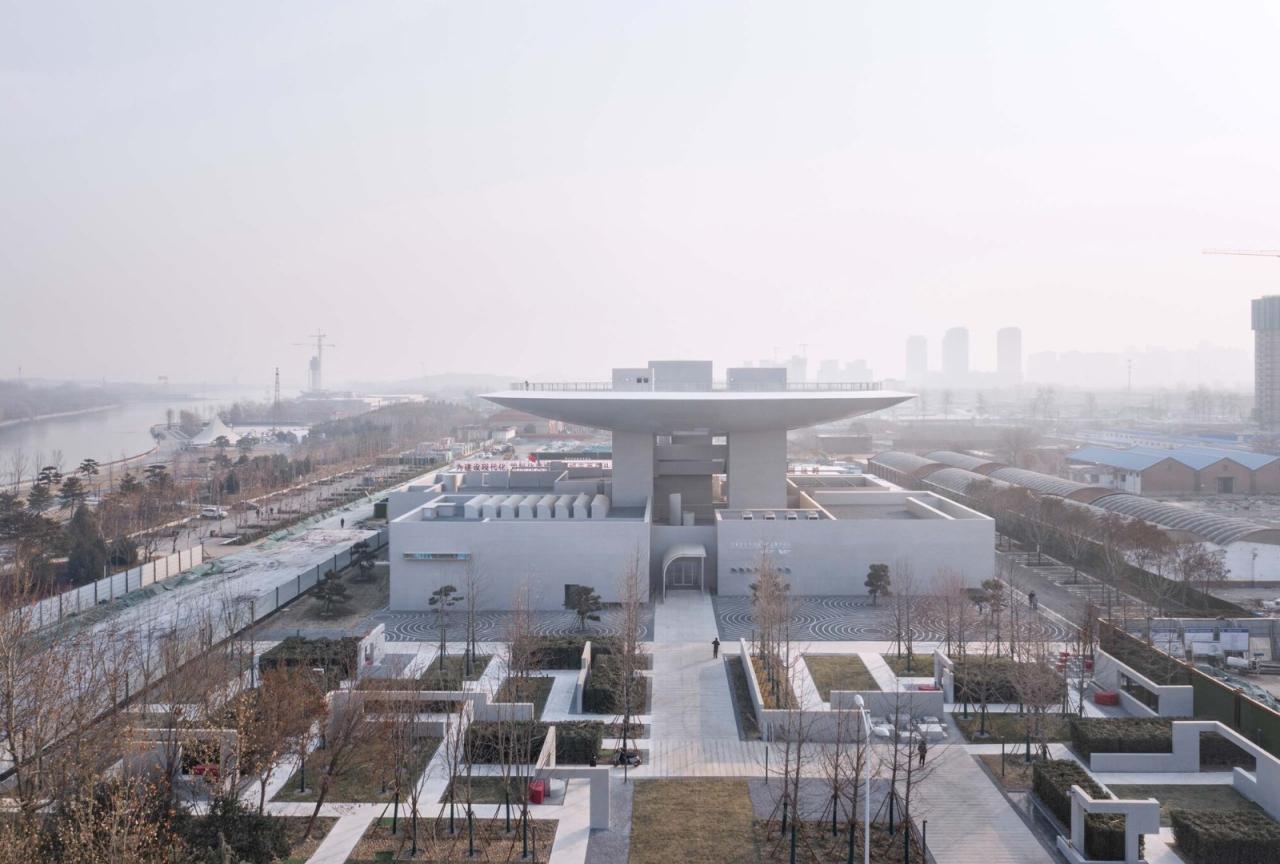 BIM建筑|石家庄太平河城市片区展示中心 / 张雷联合建筑事务所 BIM建筑|石家庄太平河城市片区展示中心 / 张雷联合建筑事务所
