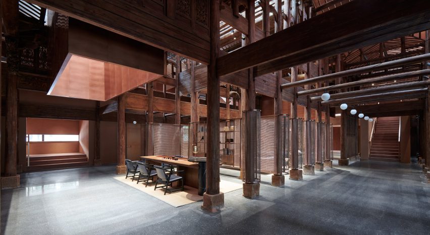 BIM建筑|如恩工作室设计覆铜茶馆 BIM建筑|如恩工作室设计覆铜茶馆