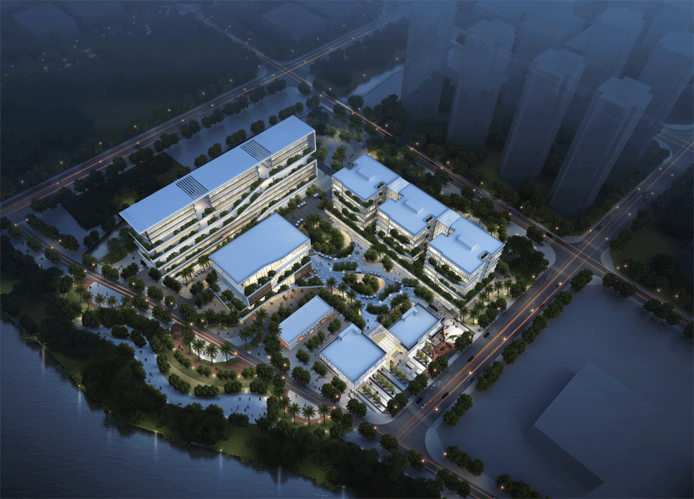 BIM建筑|立于水乡新区的精神堡垒:东莞水乡科创二期 / 森磊国际 BIM建筑|立于水乡新区的精神堡垒:东莞水乡科创二期 / 森磊国际