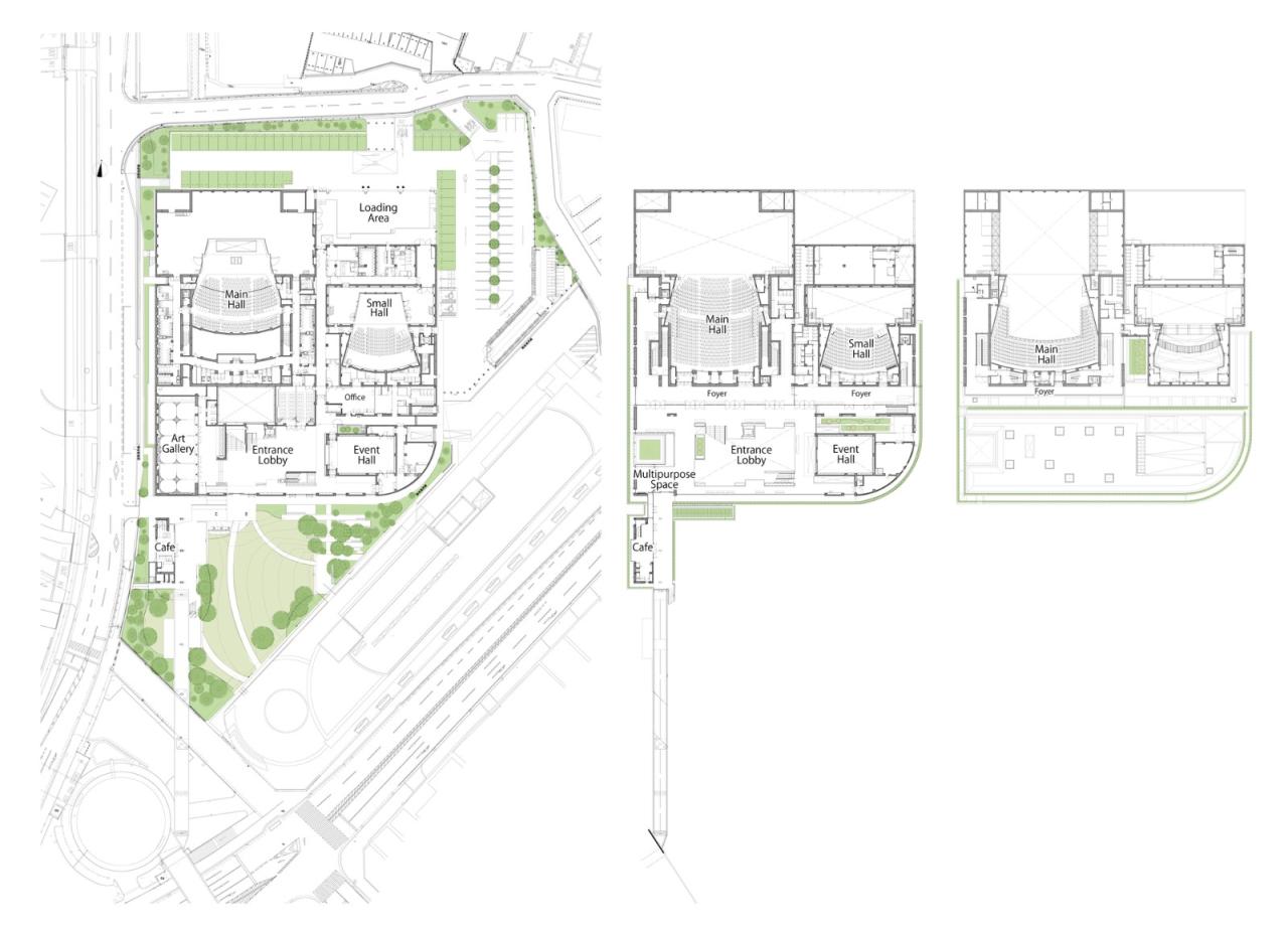 BIM建筑|枚方表演与视觉艺术中心 / 日建设计 BIM建筑|枚方表演与视觉艺术中心 / 日建设计