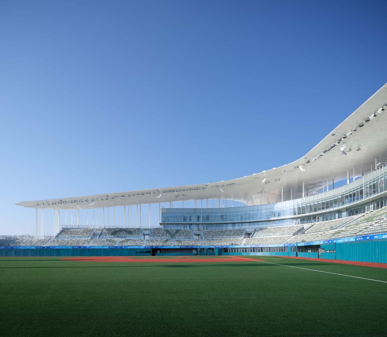 BIM建筑|杭州亚运会棒垒球体育文化中心 / 浙大院-建筑四院 BIM建筑|杭州亚运会棒垒球体育文化中心 / 浙大院-建筑四院