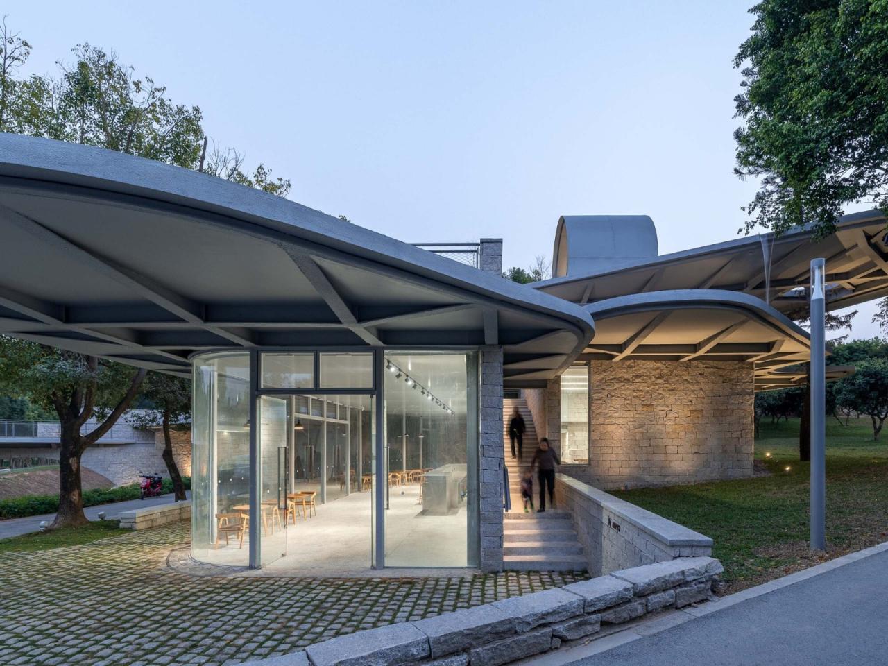 BIM建筑|深圳市南山区环西丽湖绿道(一期)二级驿站及周边景观设计 / 原作设计工作室 BIM建筑|深圳市南山区环西丽湖绿道(一期)二级驿站及周边景观设计 / 原作设计工作室