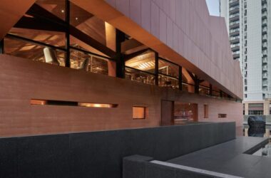 BIM建筑|如恩工作室设计覆铜茶馆-BIM建筑网