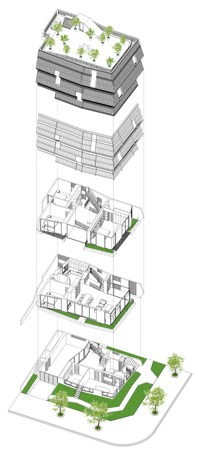 BIM建筑|瓦巢 / H&P Architects BIM建筑|瓦巢 / H&P Architects