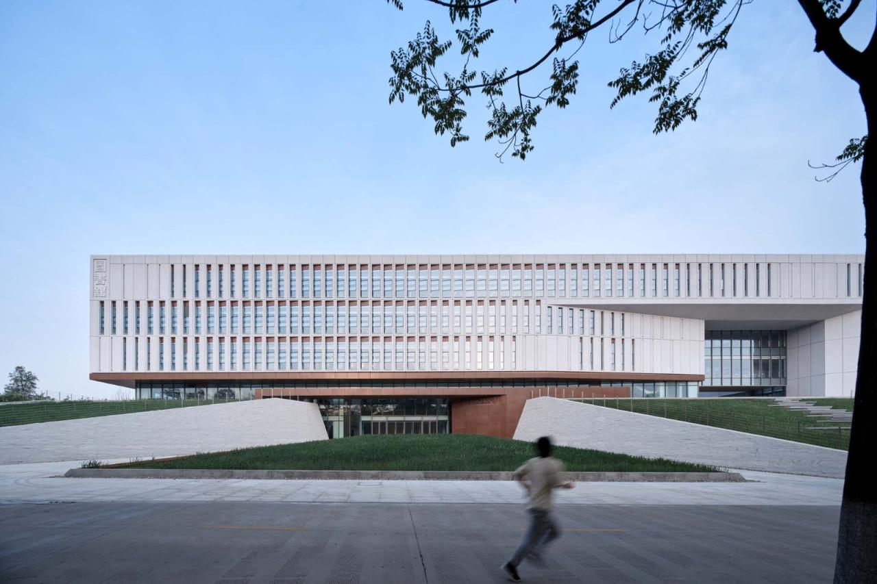 BIM建筑|西北农林科技大学北校区图书馆 / 华南理工大学建筑设计研究院 陶郅工作室 BIM建筑|西北农林科技大学北校区图书馆 / 华南理工大学建筑设计研究院 陶郅工作室