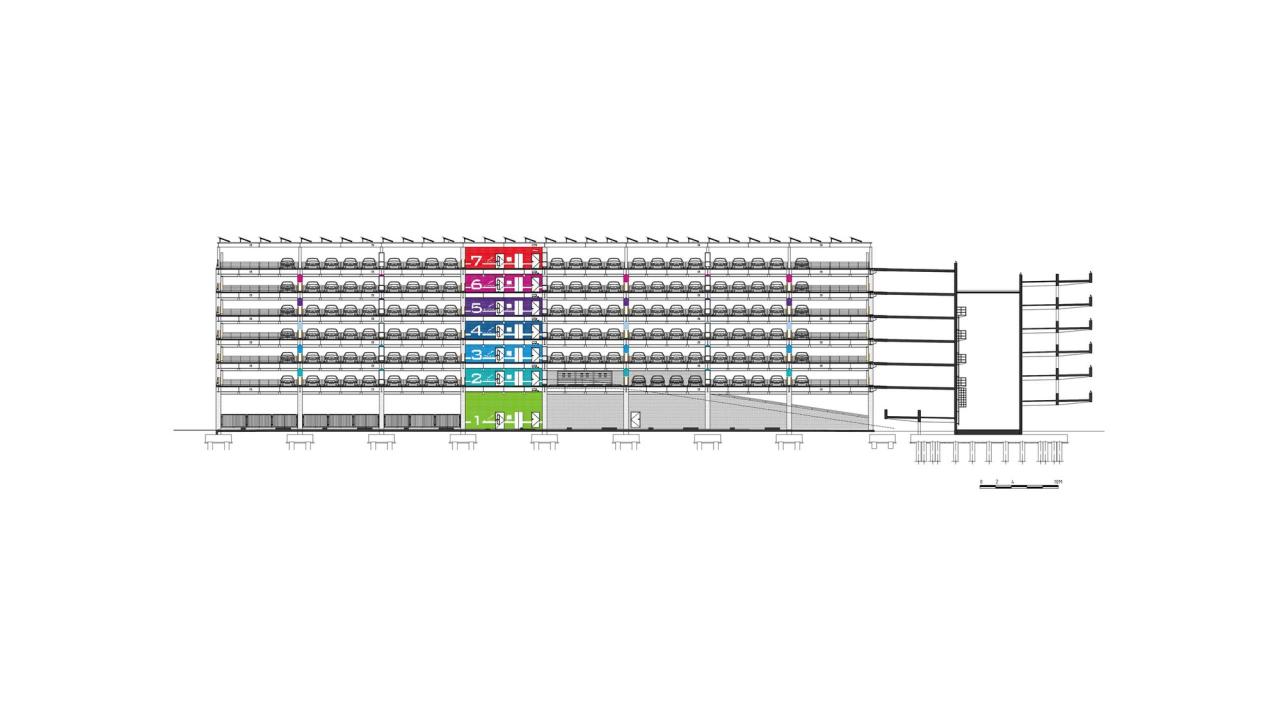 BIM建筑|三区博世汽车部件项目S215停车楼(一期 )/ 中衡设计集团 BIM建筑|三区博世汽车部件项目S215停车楼(一期 )/ 中衡设计集团