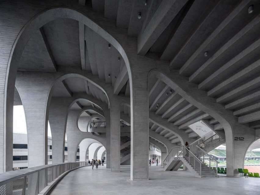 BIM建筑|MAD设计的衢州体育场建成 BIM建筑|MAD设计的衢州体育场建成