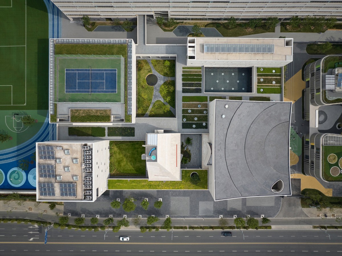BIM建筑|山峰书院,苏州山峰双语学校文体中心 / OPEN 建筑事务所 BIM建筑|山峰书院,苏州山峰双语学校文体中心 / OPEN 建筑事务所