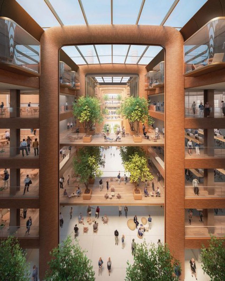 BIM建筑|苹果公司在巴特西电站设计办公室 BIM建筑|苹果公司在巴特西电站设计办公室