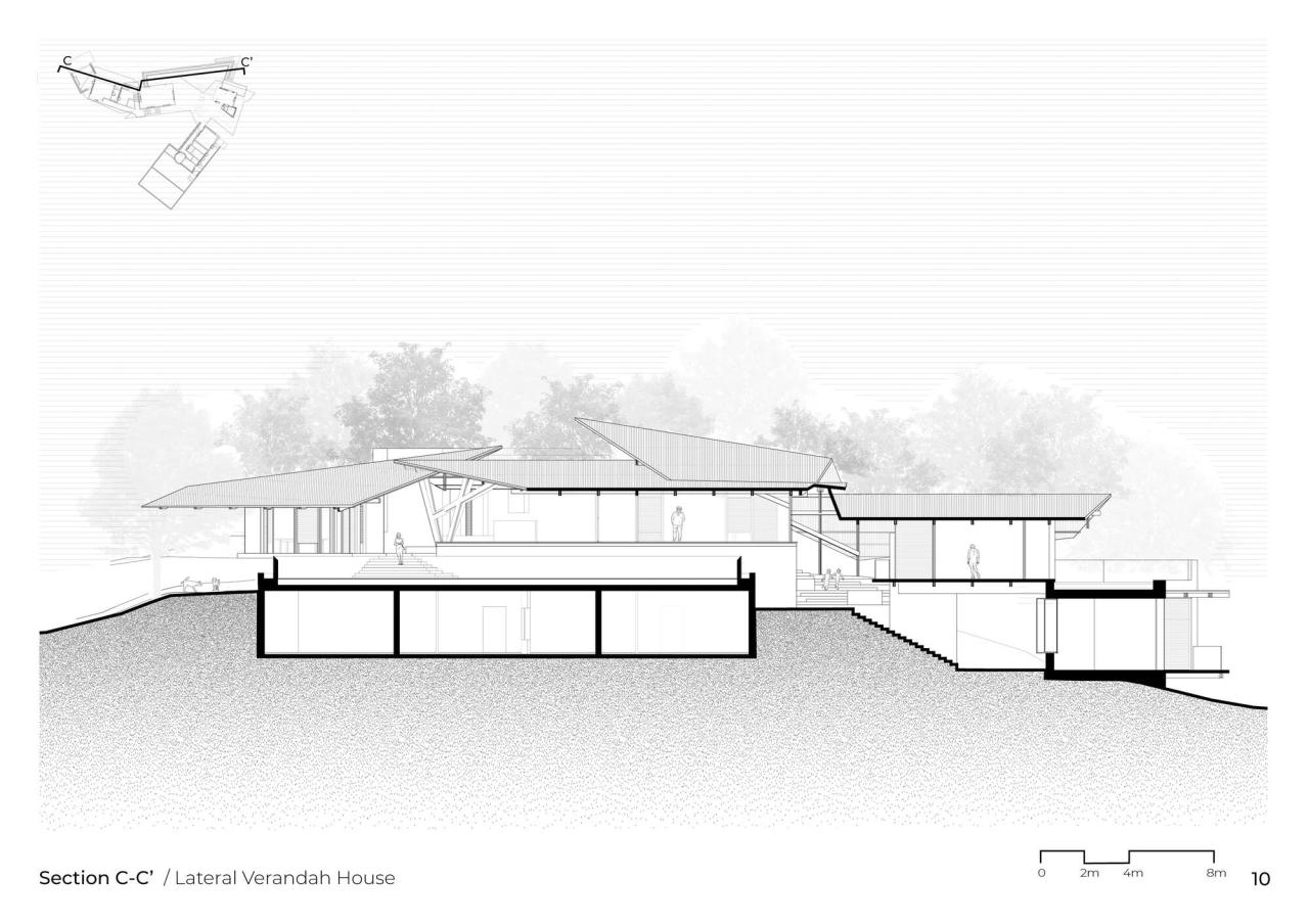 BIM建筑|侧廊之屋 / Malik Architecture BIM建筑|侧廊之屋 / Malik Architecture