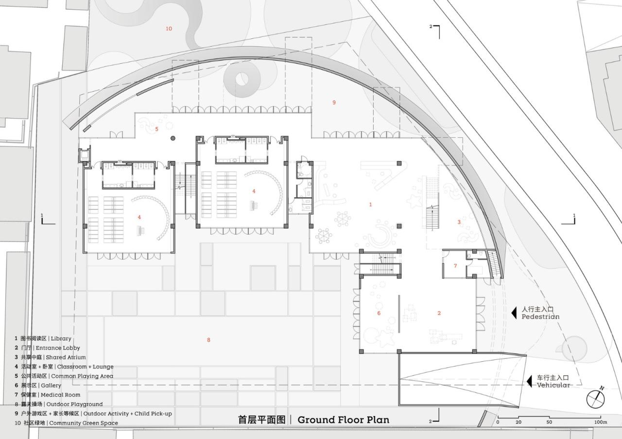 BIM建筑|三里亭幼儿园:点亮社区的星火 / goa大象设计+江南管理中标方案 BIM建筑|三里亭幼儿园:点亮社区的星火 / goa大象设计+江南管理中标方案