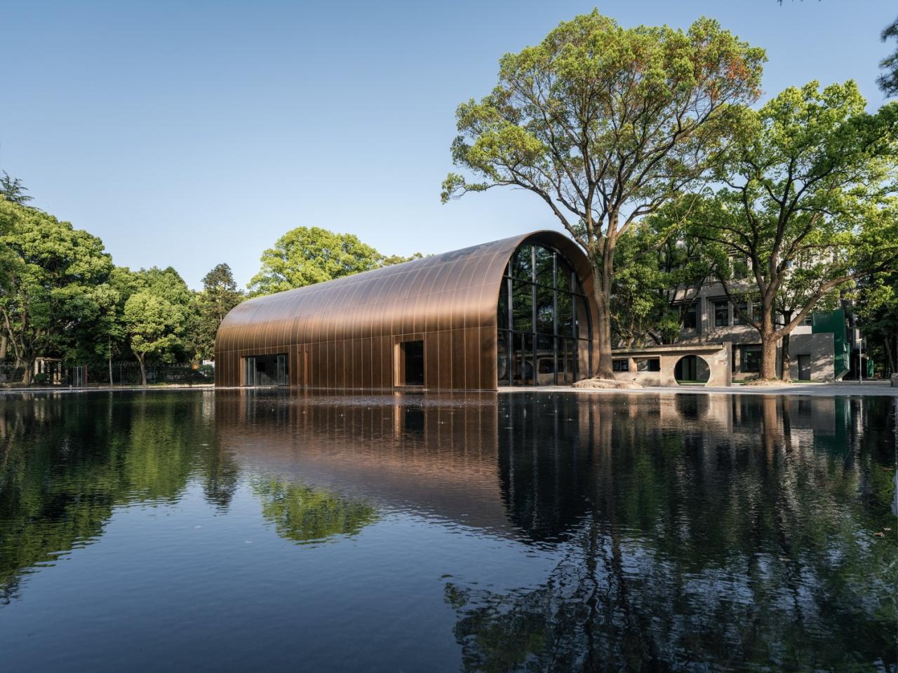 BIM建筑|全金属外壳:铜堡 / Wutopia Lab BIM建筑|全金属外壳:铜堡 / Wutopia Lab